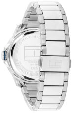 Tommy Hilfiger Ανδρικό Ρολόι Μπαταρίας με Ασημί Μεταλλικό Μπρασελέ SKU 1792230 - Image 5