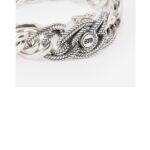 UNISEX Buddha To Buddha  208 Bracelet Nathalie Small Texture Silver - Image 3