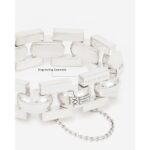 UNISEX Buddha To Buddha 040 Bracelet The Batul  Recycled 925 Sterling Silver - Image 2