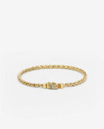 UNISEX Buddha To Buddha  J015  GV Bracelet George Mini Gold Plated