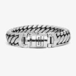 UNISEX Buddha To Buddha Bracelet Ben Medium  Recycled 925 Sterling Silver