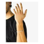 UNISEX Buddha To Buddha 139 GV Barbara Mini Pearl Bracelet Gold Vermeil - Image 4