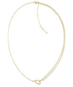 CALVIN KLEIN Κολιέ από επιχρυσωμένο ανοξείδωτο ατσάλι Κωδικός προιόντος: 35000081