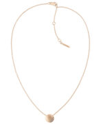 CALVIN KLEIN Κολιέ από ροζ επιχρυσωμένο ανοξείδωτο ατσάλι Κωδικός προιόντος: 35000145