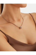 CALVIN KLEIN Κολιέ από ροζ επιχρυσωμένο ανοξείδωτο ατσάλι Κωδικός προιόντος: 35000366