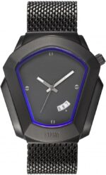 Μοναδικό ανδρικό ρολόι STORM CYREX με μπλε χείλος Lazer, δείκτες ώρας  και λειτουργία ημερομηνίας - Image 6