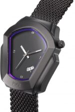 Μοναδικό ανδρικό ρολόι STORM CYREX με μπλε χείλος Lazer, δείκτες ώρας  και λειτουργία ημερομηνίας - Image 3