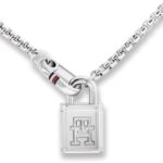 Tommy Hilfiger Padlock Κολιέ από Ατσάλι Ασημί 2780940 - Image 3