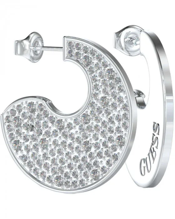 JUBE05229JWRHT-U_1 Σκουλαρίκια GUESS Blooming Summer από ανοξείδωτο ατσάλι με κρύσταλλα SKU JUBE05229JWRHT/U - Image 1