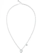 Κολιέ GUESS Crazy In Love από ανοξείδωτο ατσάλι SKU JUBN05216JWRHT/U