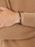 Tommy Hilfiger Ανδρικό Βραχιόλι Χειροπέδα από Δέρμα & Ατσάλι 2790456 - Image 3