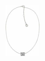 Tommy Hilfiger Κολιέ από Επιχρυσωμένο Ατσάλι με Ζιργκόν