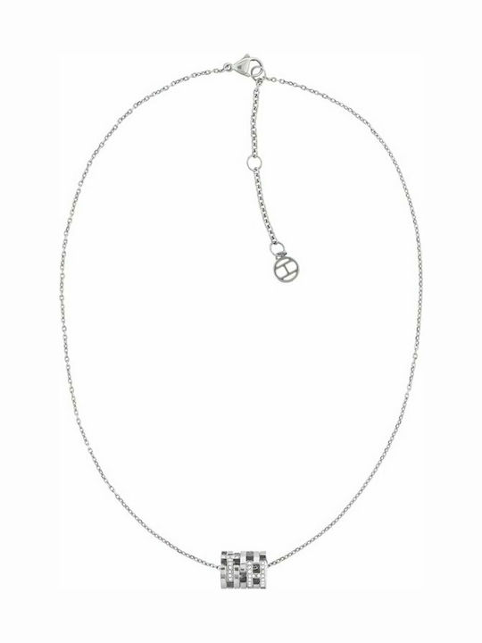 Tommy Hilfiger Κολιέ από Επιχρυσωμένο Ατσάλι με Ζιργκόν - Image 1