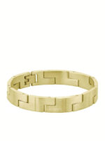 Lacoste Ανδρικό Βραχιόλι Χειροπέδα από Ατσάλι Xρυσό 2040154 - Image 2