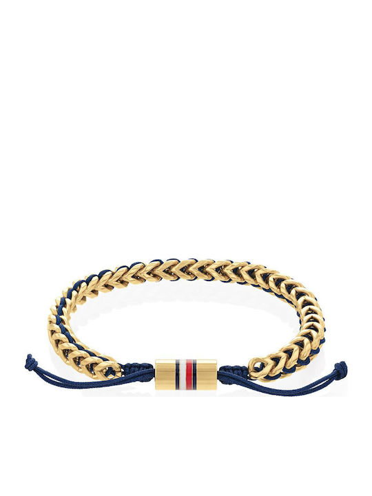 Tommy Hilfiger Ανδρικό Βραχιόλι Αλυσίδα από Ανοξείδωτο Ατσάλι Επιχρυσωμένο - Image 2