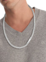 Calvin Klein Ανδρική Αλυσίδα Λαιμού από Ανοξείδωτο Ατσάλι Μήκους 60cm