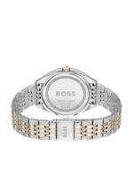 Boss Saya Γυναικείο Ρολόι 37mm Χρονογράφος Μπαταρίας με Μεταλλικό Μπρασελέ Ασημί/Ροζ χρυσό - Image 3