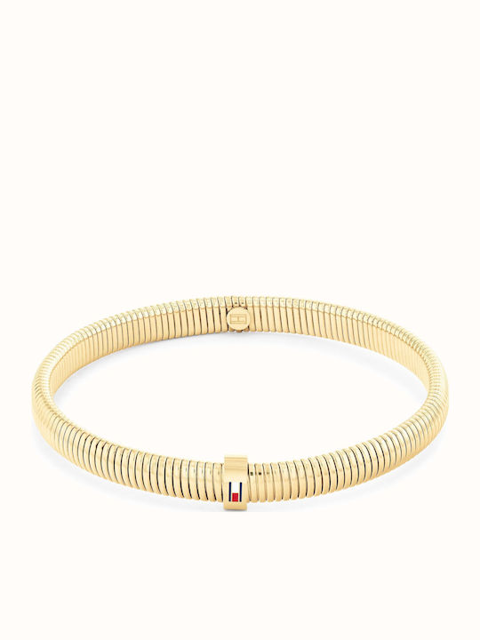 Tommy Hilfiger Γυναικείο Βραχιόλι Χειροπέδα από Ατσάλι Επιχρυσωμένο - Image 1