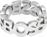 Boss Ανδρικό Δαχτυλίδι από Ατσάλι Ασημί 1580443M