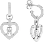 Tommy Hilfiger Γυναικεία Σκουλαρίκια Κρεμαστά από Ατσάλι Ασημί 2780923 - Image 2