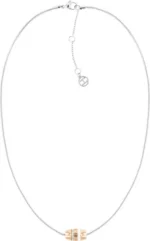 Tommy Hilfiger Γυναικείο Κολιέ από Ατσάλι Ροζ Χρυσό Επιχρυσωμένο με Ζιργκόν 2780618 - Image 3