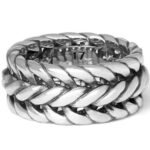 UNISEX Buddha to Buddha Nurul Silver Ring 610 - Image 3