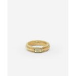 UNISEX Buddha To Buddha 809 Ring Edwin Mini Gold Plated - Image 5