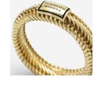 UNISEX Buddha To Buddha 809 Ring Edwin Mini Gold Plated