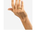 UNISEX Buddha to Buddha Ring 612GV Nathalie XS Gold PLATED - Image 5