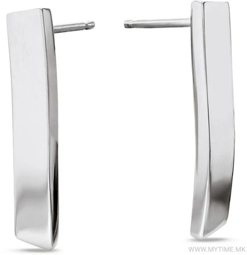 Γυναικεία Σκουλαρίκια CALVIN KLEIN από ανοξείδωτο ατσάλι σε ασημί χρώμα  SKU 35000849 - Image 3