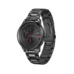 Hugo Boss Ανδρικό Ρολόι με Μαύρο Μεταλλικό Μπρασελέ  SKU 1530369