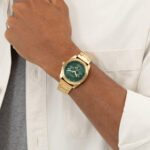 HUGO Boss Sport Ανδρικό Ρολόι Μπαταρίας με Χρυσό Μεταλλικό Μπρασελέ SKU 1530425