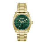 HUGO Boss Sport Ανδρικό Ρολόι Μπαταρίας με Χρυσό Μεταλλικό Μπρασελέ SKU 1530425 - Image 6