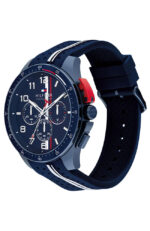 Tommy Hilfiger Bank Ανδρικό Ρολόι Χρονογράφος με Μπλε Καουτσούκ Λουράκι SKU 1792169 - Image 6