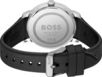BOSS  Ανδρικά Ρολόγια  Dean Black Rubber Strap  SKU 1514131 - Image 3