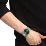 Lacoste Crocorigin Ανδρικό Ρολόι Μπαταρίας με Μεταλλικό Μπρασελέ SKU 2011474 - Image 6