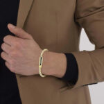 Lacoste Ανδρικό Βραχιόλι από Ατσάλι Επιχρυσωμένο SKU 2040338