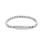 CALVIN KLEIN Ανδρικό Βραχιόλι Contoured Ασημί Ανοξείδωτο Ατσάλι SKU  35100094 - Image 3