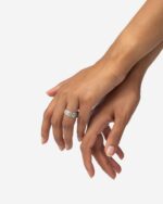 UNISEX BUDDHA to BUDDHA Δαχτυλίδι 621  NURUL/ELLEN Mix Silver 925° - Image 5