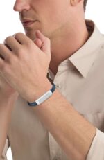 Calvin Klein Ανδρικό Βραχιόλι Χειροπέδα από Δέρμα & Ατσάλι  SKU  35100013 - Image 4