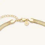 Μεγάλο Κολιέ Φίδι ROSEFIELD  SKU JMLSG-J1185 - Image 5