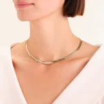 Μεγάλο Κολιέ Φίδι ROSEFIELD  SKU JMLSG-J1185 - Image 3