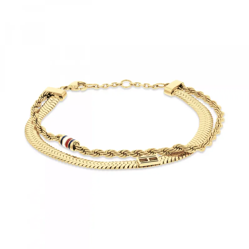 QmcJiMvoH7DjE7syjCZNRdcZLBXcxfstbzcfxEnpmuxxfU Tommy Hilfiger Γυναικείο Βραχιόλι από Ανοξείδωτο Ατσάλι Επιχρυσωμένο SKU 2780982 - Image 1