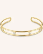 Βραχιόλι ROSEFIELD  ανοξείδωτο ατσάλι με κρύσταλλα SKU JB4CG-J1174