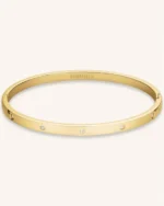 Βραχιόλι ROSEFIELD Crystal από ανοξείδωτο ατσάλι με κρύσταλλα SKU JBCBG-J1039