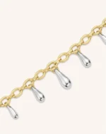 ROSEFIELD Dome Multi Drop Necklace Duotone SKU JNDMD-J1221 - Image 6