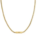 Αλυσίδα  Άνδρικη Calvin Klein Ατσάλινη Xρυσή  SKU 35100093 - Image 2