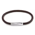 Ανδρικό Βραχιόλι Calvin Klein  Δερμάτινο Καφέ  SKU 35100064