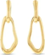 Calvin Klein Γυναικεία Σκουλαρίκια Κρεμαστά από Ατσάλι Επιχρυσωμένα  SKU 35000750 - Image 2