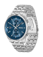Boss Skytraveller Ανδρικό Ρολόι 44mm Χρονογράφος Μπαταρίας με Ασημί Μεταλλικό Μπρασελέ SKU 1514216 - Image 5